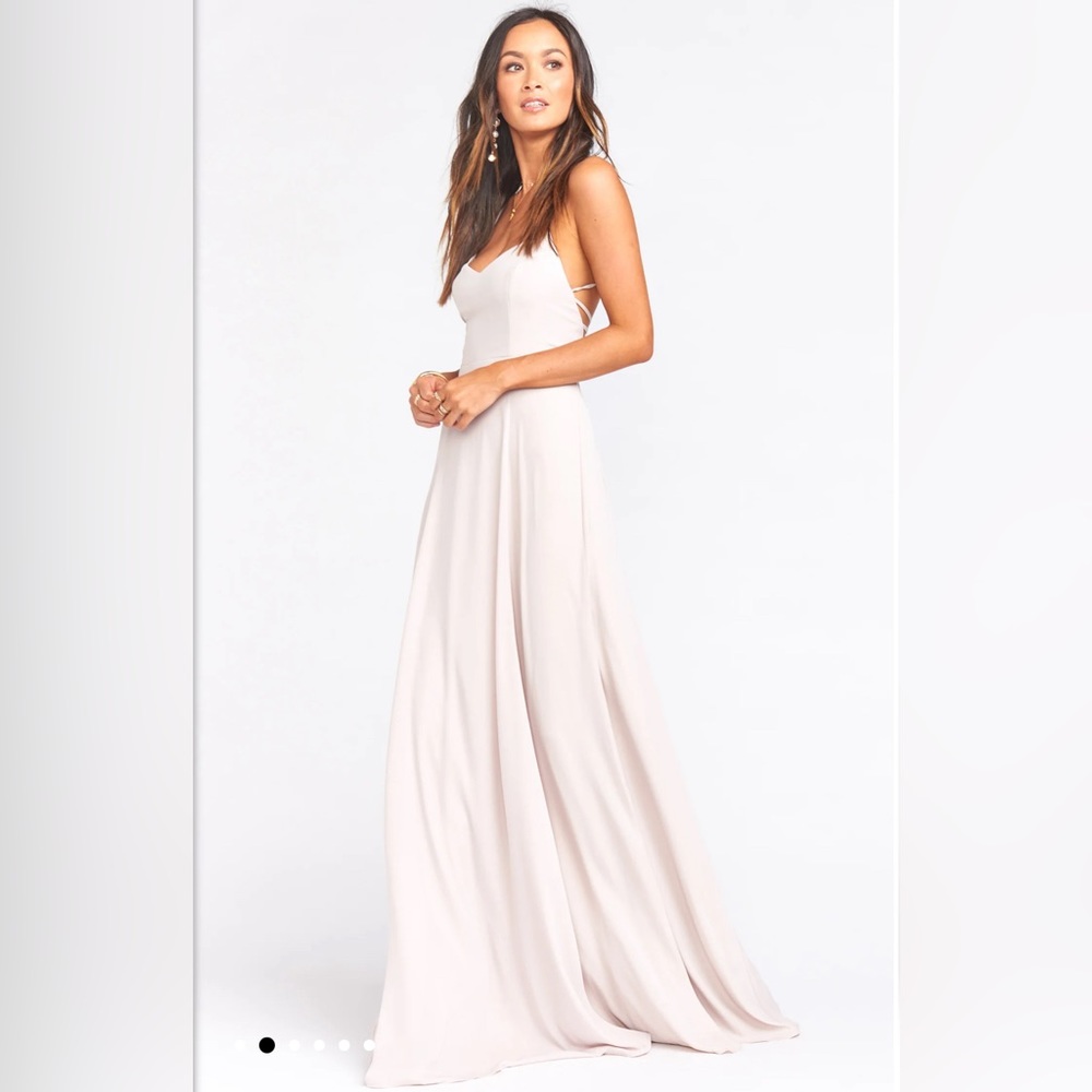 Show Me Your Mumu, Goddess Gown in Nude